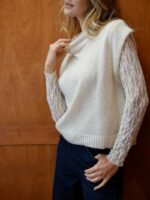 Ensemble Pull & Top Dentelle Amovible – Duo Chic & Moderne Made in Italy – Image 9