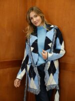 Gilet Long Burlington – Style Graphique & Douceur Premium – Image 4