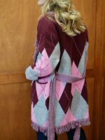 Gilet Long Burlington – Style Graphique & Douceur Premium – Image 13