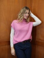 Ensemble Pull & Top Dentelle Amovible – Duo Chic & Moderne Made in Italy – Image 10