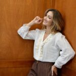 Chemise Blanche à Volants & Dentelle – EMA BLUE’S