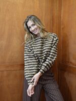 Pull Rayé effet mohair – Style rétro & douceur absolue – Image 5