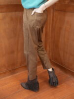 Pantalon en Suédine – Made in Italy – Image 5
