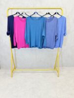 Haut maille douce bleu – Confort premium & coupe flatteuse grande taille (Copie) – Image 4