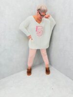 Pull Oversize Grande Taille « Paris 5 » – Maille Douce & Style Décontracté-Chic – Image 3