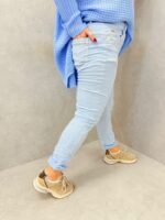 Pantalon grande taille taille haute – Coupe ajustée confort stretch – Image 2