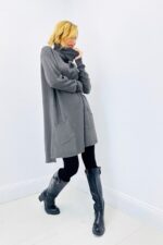 Robe Pull Col Boule – Maille Douce 52% Viscose & Coupe Confort – Image 6