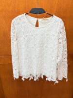 Top Grande Taille en Dentelle Florale – Élégance Raffinée & Charme Romantique – Image 2