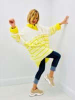 Pull oversize à rayures esprit bord de mer revisité – Image 3