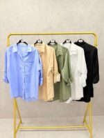 Chemise Longue Grande Taille – Élégance Décontractée Intemporelle – Image 5