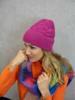 Bonnet Maille Torsadée – Chaud, Moderne & Ultra-Couleur (Copie)