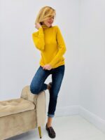 Pull col roulé essentiel en maille douce et fluide – Image 5