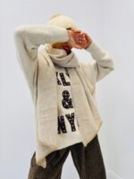 Écharpe Douce Maille Brossée – Confort Hiver Élégant – Image 4