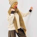 Écharpe Douce Maille Brossée – Confort Hiver Élégant