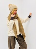 Écharpe Douce Maille Brossée – Confort Hiver Élégant