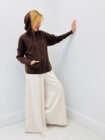 Veste Zippée à Capuche en maille cosy – VALENTYNE – Image 10