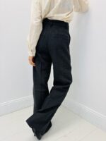 Pantalon Tailleur Large à Pinces Élégantes – Image 5
