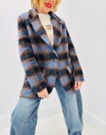 Veste en laine à carreaux esprit tailoring moderne – Image 5