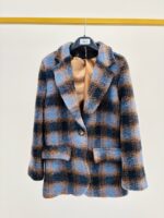 Veste en laine à carreaux esprit tailoring moderne – Image 2