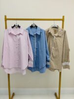 Chemise Oversize à Petits Carreaux en Coton - esprit chic décontracté – Image 7