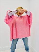 Pull Oversize en Maille Douce avec détails dentelle, esprit cocoon chic – Image 3