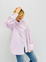 Chemise Oversize à Petits Carreaux en Coton - esprit chic décontracté – Image 5