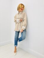 Chemise Oversize à Petits Carreaux en Coton - esprit chic décontracté – Image 2