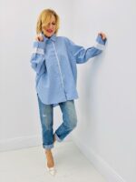 Chemise Oversize à Petits Carreaux en Coton - esprit chic décontracté – Image 3