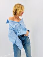 Chemise Oversize Rayée “SILENCE” - Esprit Urbain Chic et Attitude affirmée – Image 2