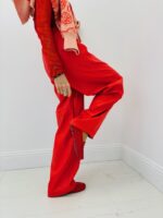 Pantalon Simili Cuir coupe barrel Marque Ange - style moderne et allure affirmée – Image 2