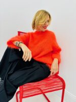 Pull Surpiqué en 80% Kid Mohair - douceur premium et allure contemporaine – Image 5