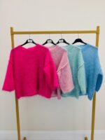 Pull Surpiqué en 80% Kid Mohair - douceur premium et allure contemporaine – Image 3