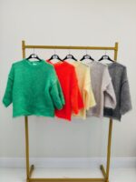 Pull Surpiqué en 80% Kid Mohair - douceur premium et allure contemporaine – Image 2