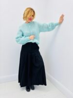 Gilet Manches Longues en 80% Kid Mohair, douceur iconique et élégance intemporelle – Image 4