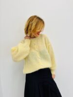 Gilet Manches Longues en 80% Kid Mohair, douceur iconique et élégance intemporelle – Image 7