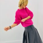 Pull Col Rond en 80% Kid Mohair - douceur absolue et élégance intemporelle