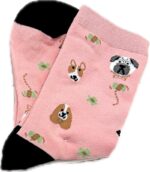 Chaussettes Fantaisie Chiens en Coton Doux – Image 3