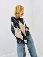 Pull Motif Argyle "BURLINGTON" – Esprit Rétro Chic & Confort Douillet