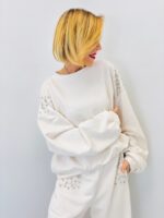 Sweat Strass Made in Italy – Confort 100% Coton & Détails Brillants – Image 4