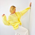 Pull Surpiqûre Made in Italy – Maille Douce & Volume Tendance