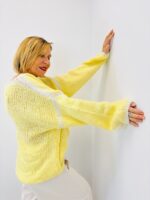 Pull Surpiqûre Made in Italy – Maille Douce & Volume Tendance – Image 4