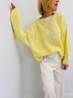 Pull Surpiqûre Made in Italy – Maille Douce & Volume Tendance – Image 2