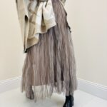 Jupe Longue Tulle Plissé – Volume Aérien & Charme Féminin