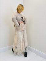 Jupe Longue Tulle Plissé – Volume Aérien & Charme Féminin – Image 7