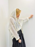Pull à Capuche en Tricot 100% Coton – Look Aéré & Style Italien