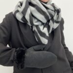 Écharpe Zébrée 100% Viscose – Graphique & Ultra Douce