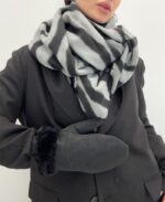 Écharpe Zébrée 100% Viscose – Graphique & Ultra Douce