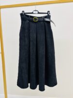 Jupe Longue Velours Côtelé – Élégance Structurée & Confort Italien – Image 3