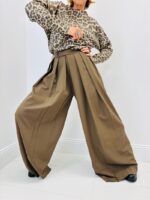 Pantalon Large à Pinces – Volume Extra & Élégance Moderne