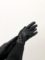 Gants Matelassés Élégance Hiver – Toucher Doux & Finition Raffinée